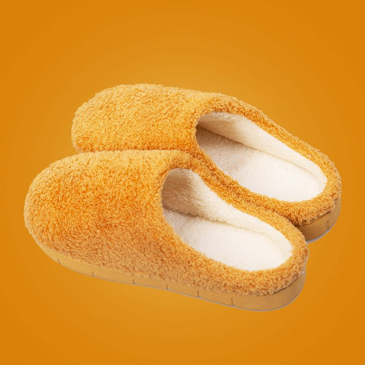 Furry Slippers Soft Winter Bedroom Slippers Women - Muhaab