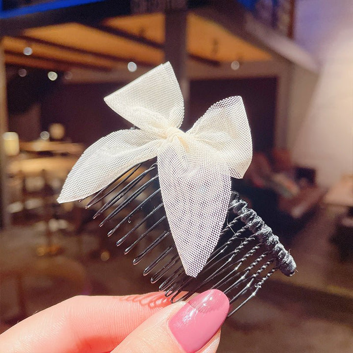 Girls' Hair Comb Children's Comb, Broken Hair Non-Slip Finishing Hair Accessories Cute Princess Hairpin Big Children - Muhaab