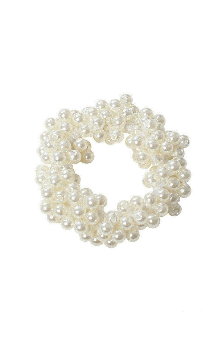 Girls Pearl Headdress Jewelry Hair Tie - Muhaab