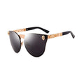 Gothic PC Men's Skull Head Decorated Sunglasses, Exquisite Metal Pattern Feet Sunglasses, Women - Muhaab