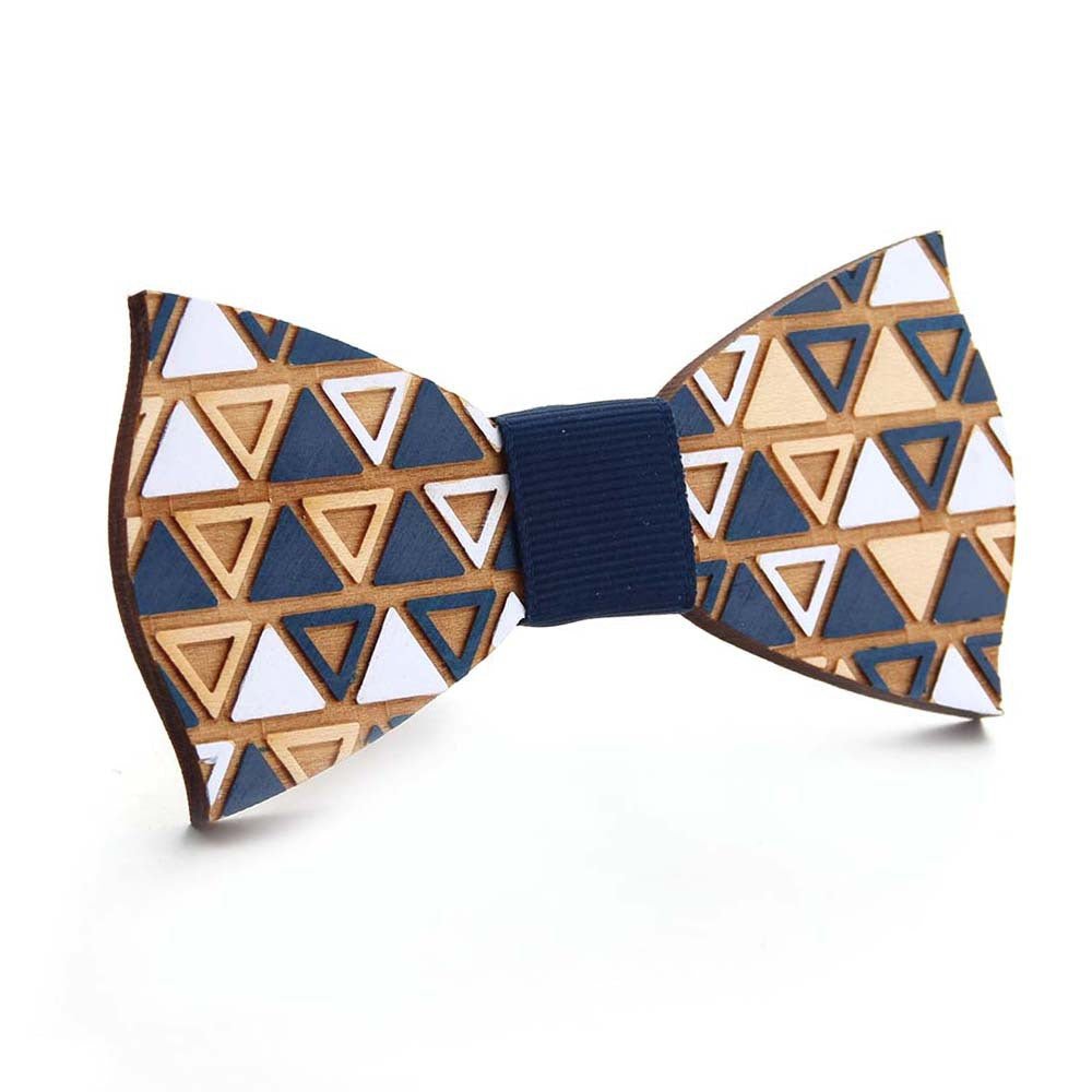Hand-painted Puzzle Bow Tie Bow Tie Color Hand-painted - Muhaab