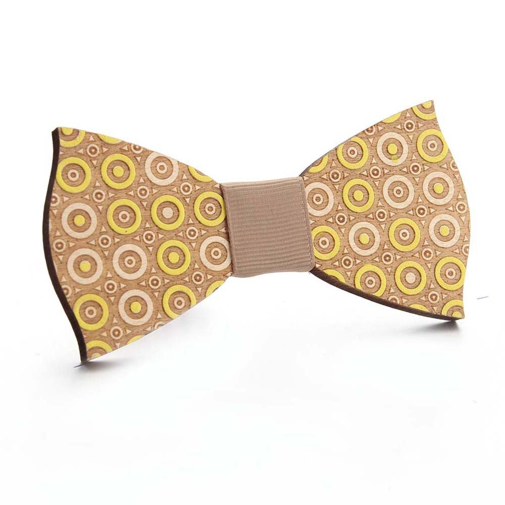 Hand-painted Puzzle Bow Tie Bow Tie Color Hand-painted - Muhaab