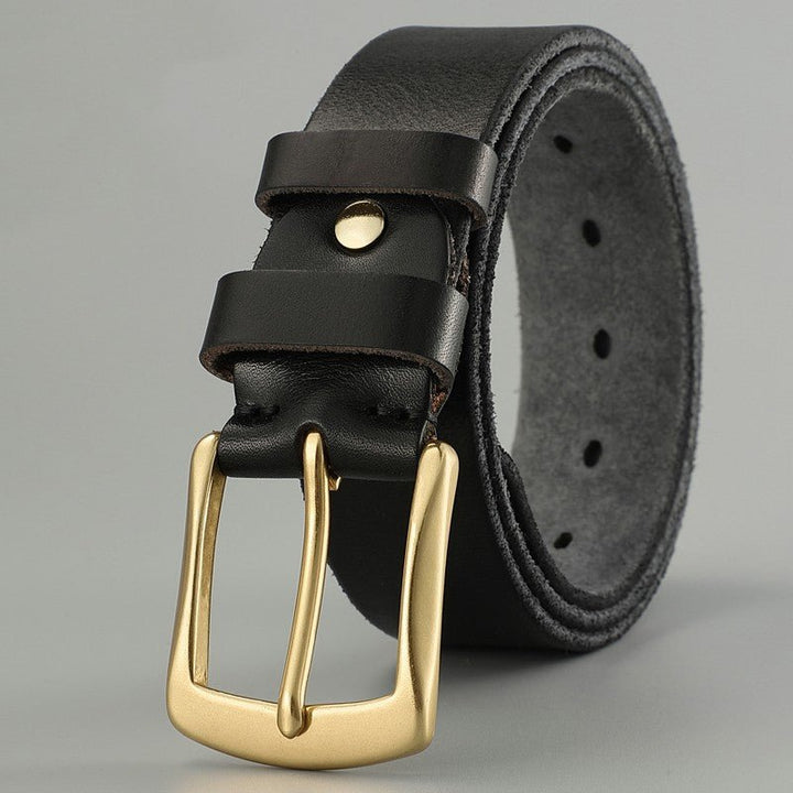 Handmade Casual Trend Men's Belts Cowhide - Muhaab