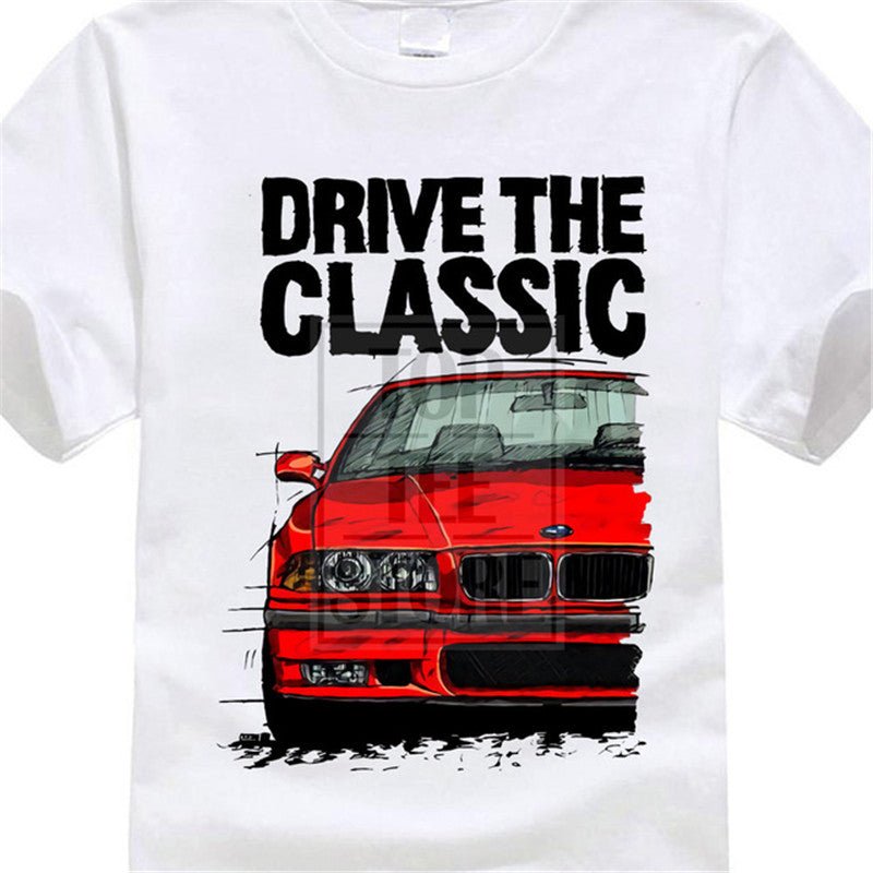 Harajuku Cool Automotive Car Turbo E30 E36 E46 t shirt men - Muhaab