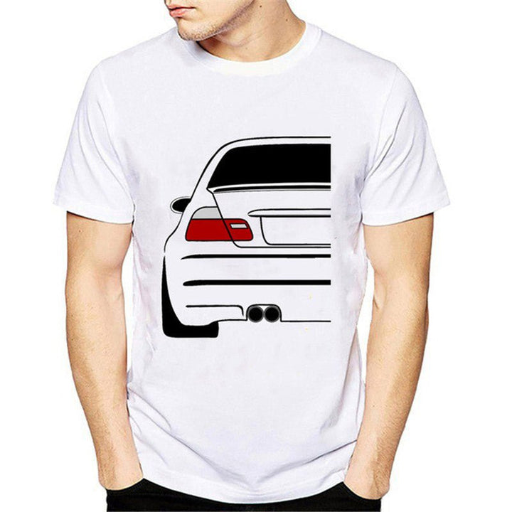 Harajuku Cool Automotive Car Turbo E30 E36 E46 t shirt men - Muhaab