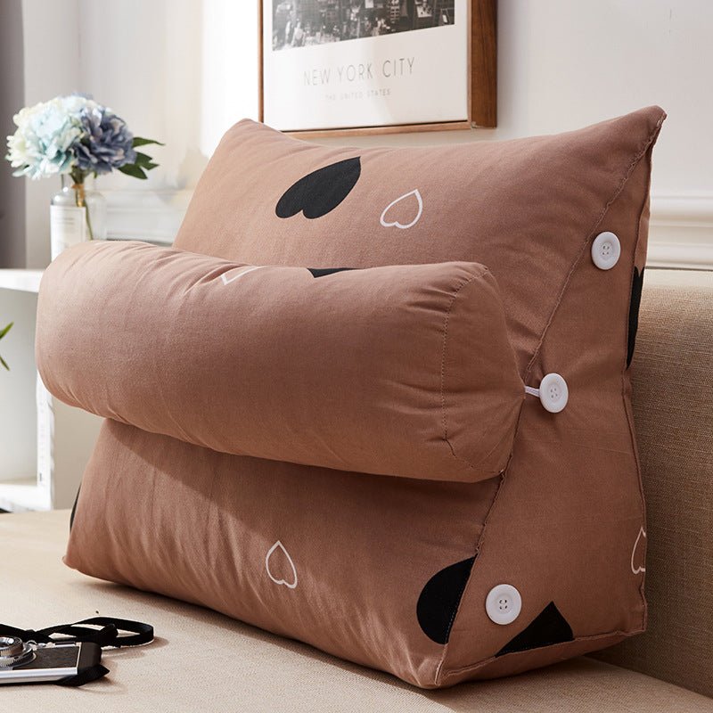 Headrest Triangular Large Backrest Sofa - Muhaab