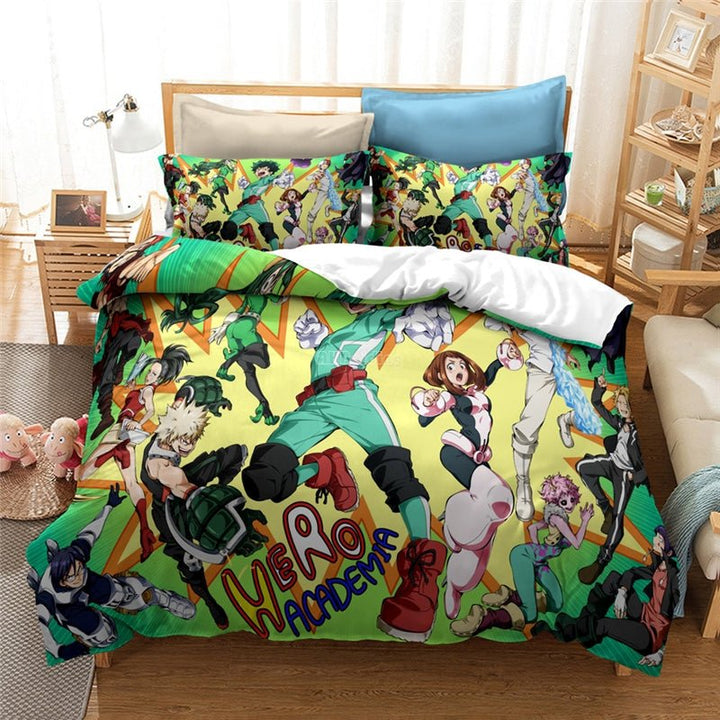 Hero Academy Four-Piece Bedding Set - Muhaab