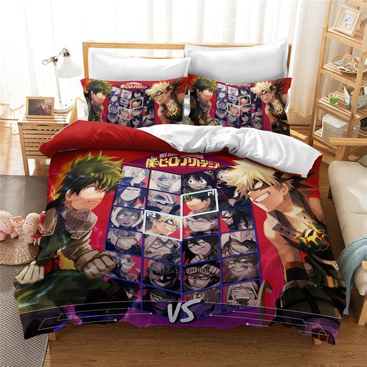 Hero Academy Four-Piece Bedding Set - Muhaab