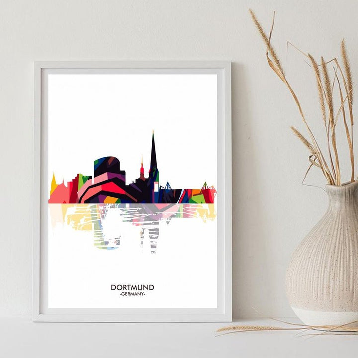 Home Decor Abstract Minimalist Colorful Canvas Poster - Muhaab