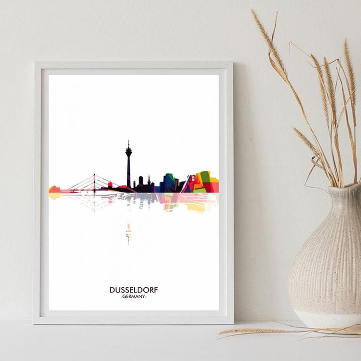 Home Decor Abstract Minimalist Colorful Canvas Poster - Muhaab