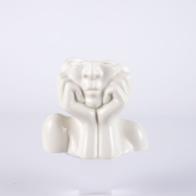 Home Decor Ceramic Vases Flower Vase Sculpture Crafts - Muhaab