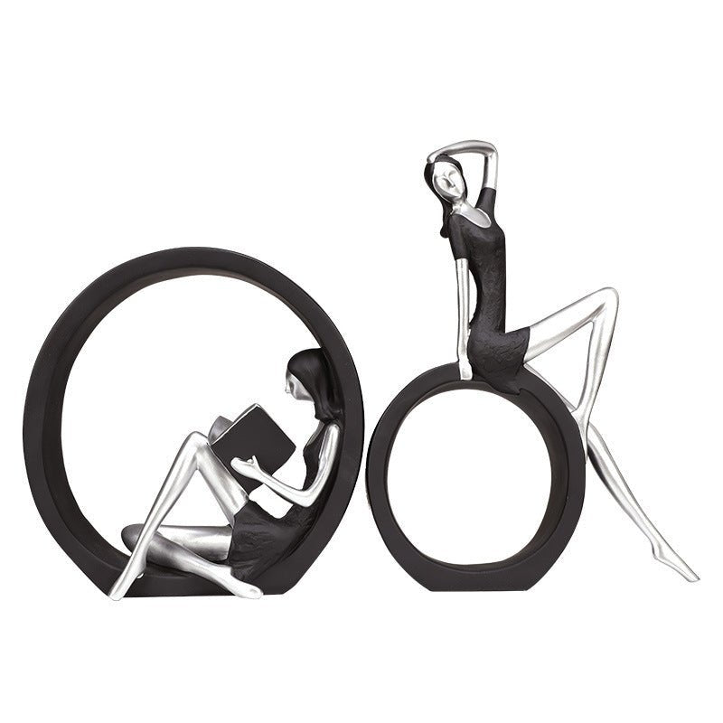 Home Decor Living Room Art Art Girl - Muhaab