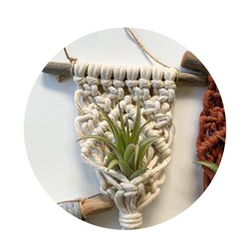 Home Decor Mini Macrame Plant Hangers For Air Plant - Muhaab