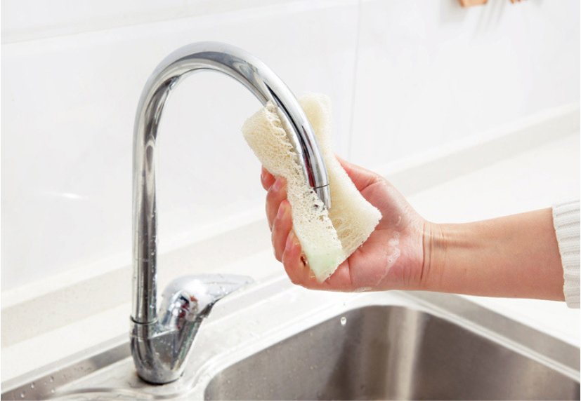 Home kitchen dishwashing loofah brush - Muhaab