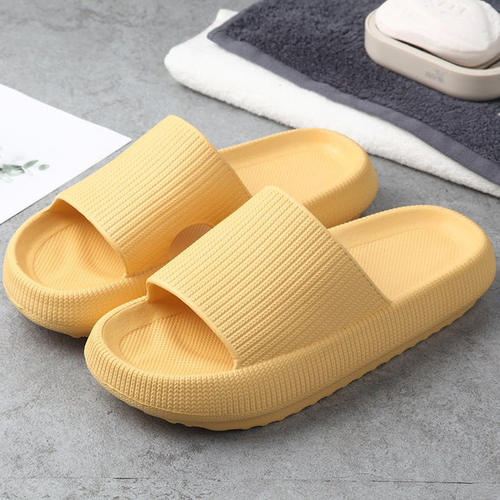 Home Slippers Couples Feel Cool Stepping On Excrement Slippers - Muhaab