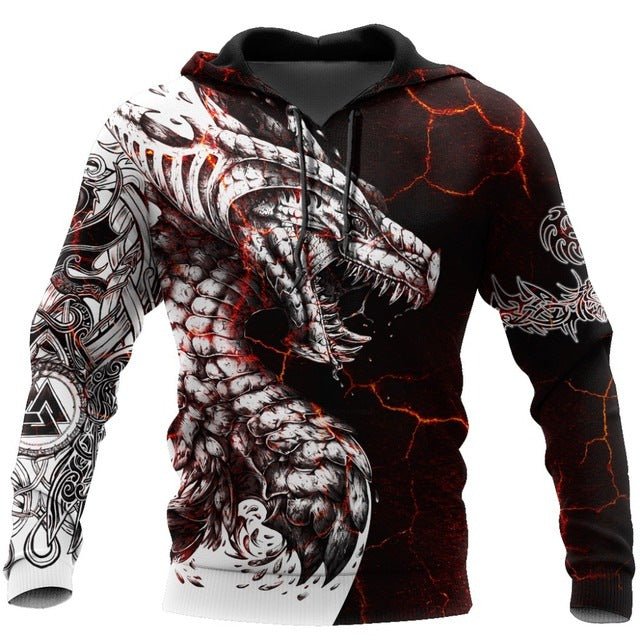 Hoodies For Men Cool Animal-print Street - Muhaab