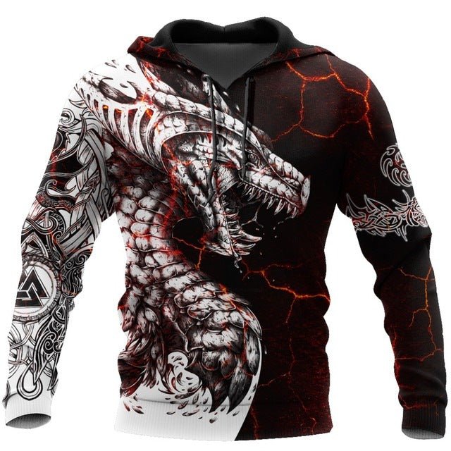 Hoodies For Men Cool Animal-print Street - Muhaab