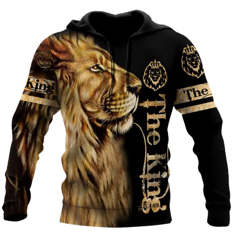 Hoodies For Men Cool Animal-print Street - Muhaab
