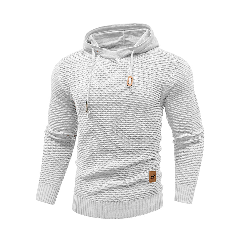 Hot Selling New Style 3D Pattern Outdoor Sports Men Solid Color Casual Hoodies - Muhaab