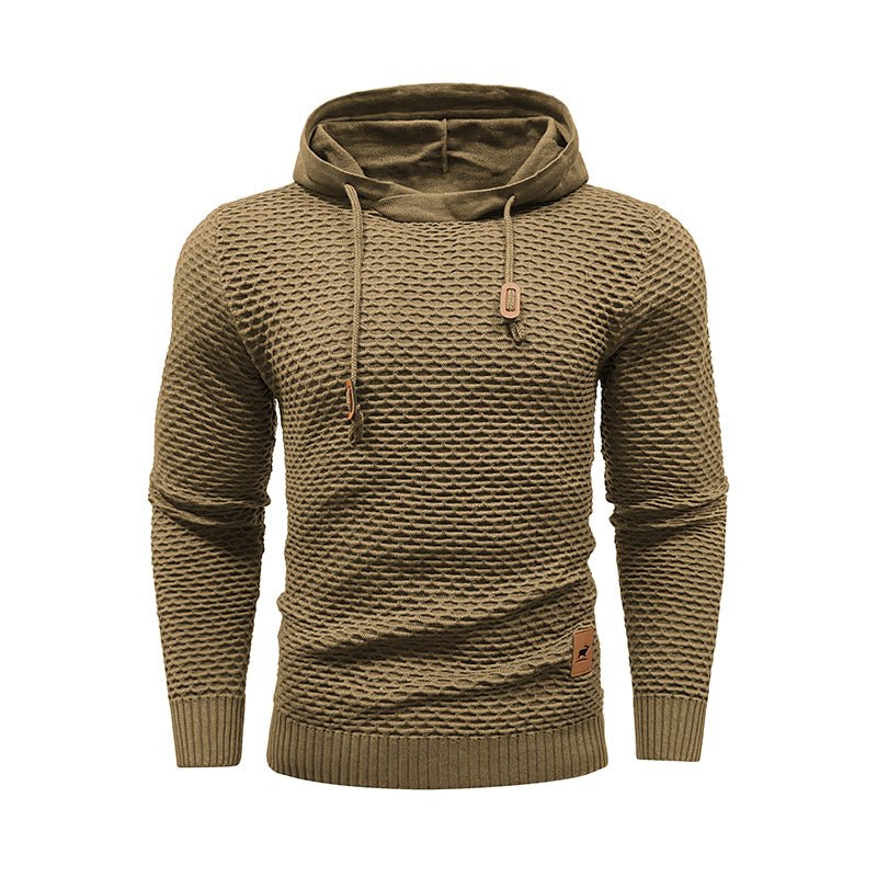 Hot Selling New Style 3D Pattern Outdoor Sports Men Solid Color Casual Hoodies - Muhaab