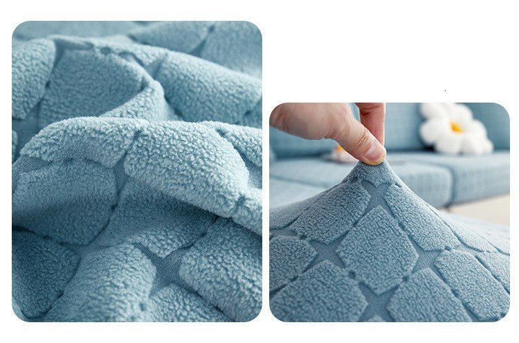 Jacquard Velvet Sofa Cushion In Winter - Muhaab