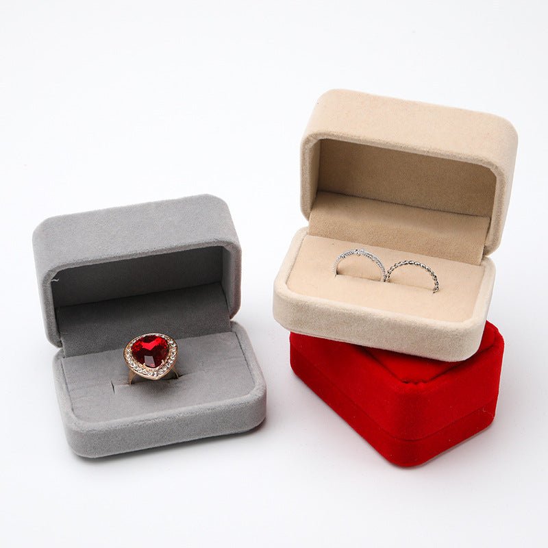 Jewelry Box Jewelry Box Flannelette Ring Box - Muhaab