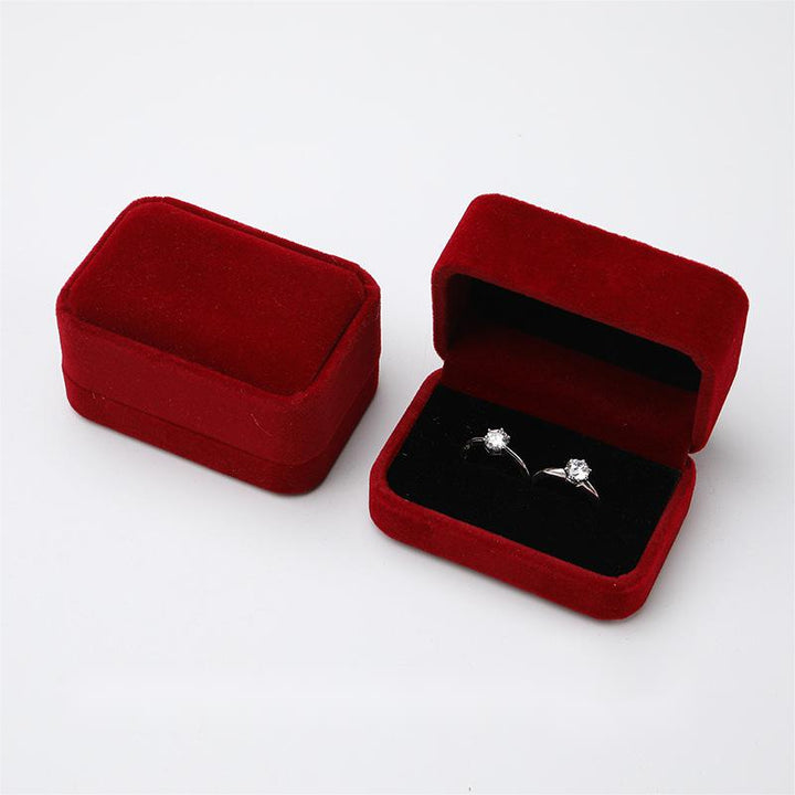 Jewelry Box Jewelry Box Flannelette Ring Box - Muhaab