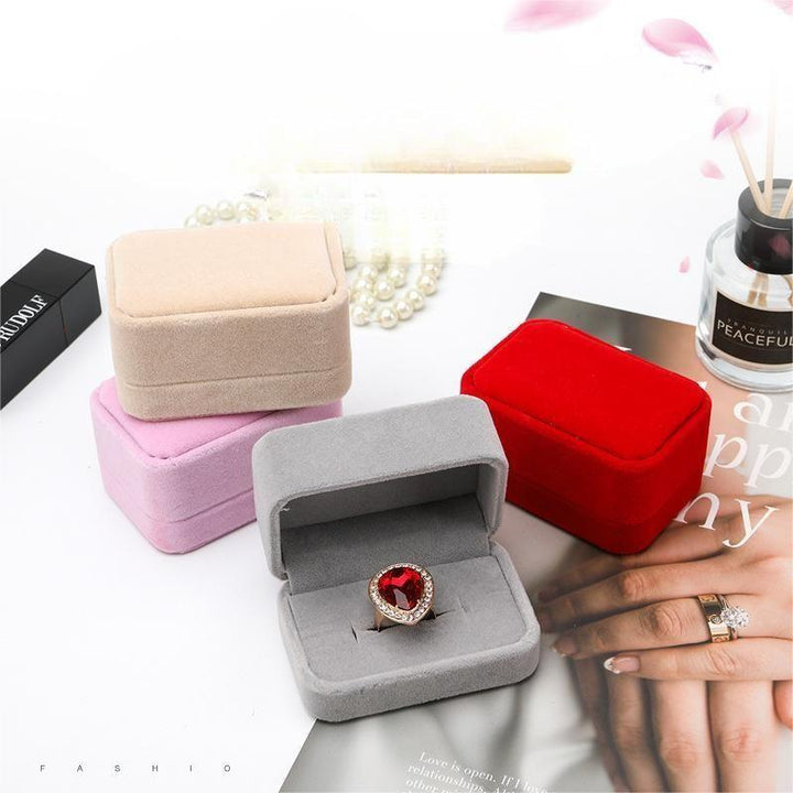 Jewelry Box Jewelry Box Flannelette Ring Box - Muhaab