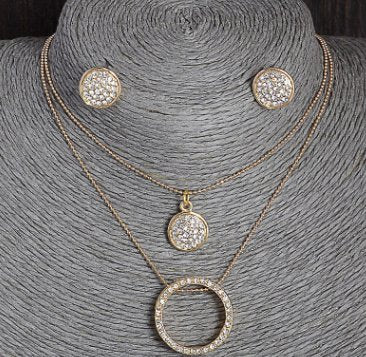 Jewelry set gold women - Muhaab