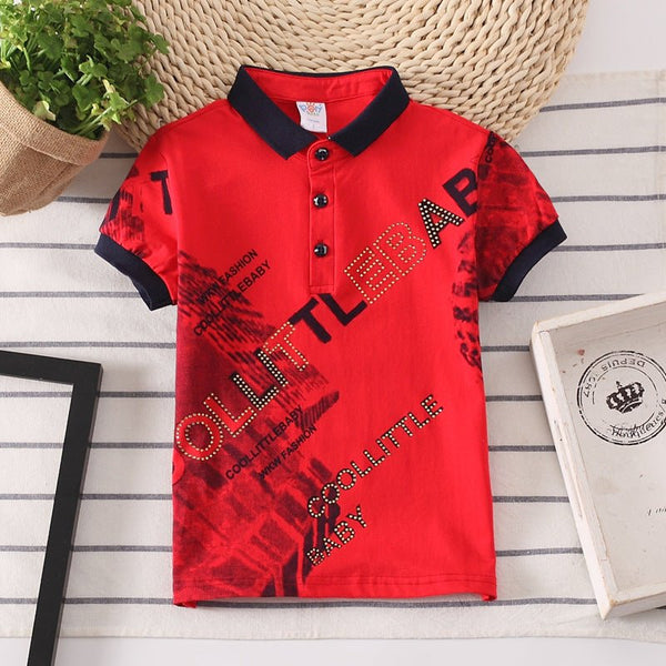 Kids Shirt Boys Tops Children Clothes Wear - Muhaab