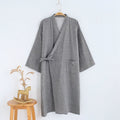 Kimono, Bathrobe, Gauze, Home Wear, Japanese Steamed Thin Night Gown - Muhaab