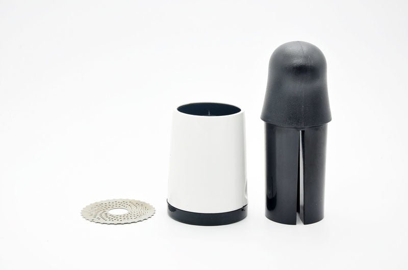 Kitchen Gadgets Stainless Steel Cheese Grater Chocolate Fondue Rotary Grinder Mill With 2 Different Blades - Muhaab