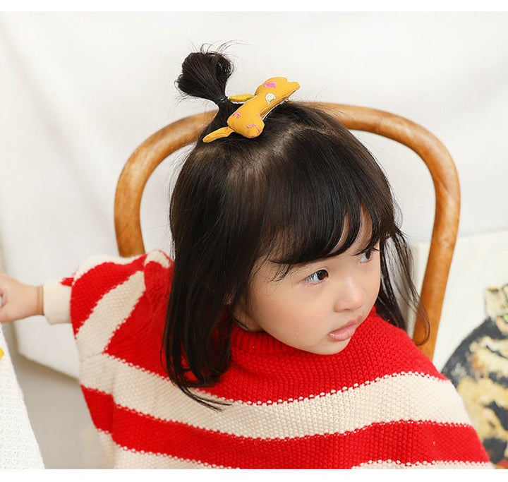 Korean Girl With Bangs Clip Baby Hairpin Does Not Hurt The Hair Princess Hair Accessories - Muhaab