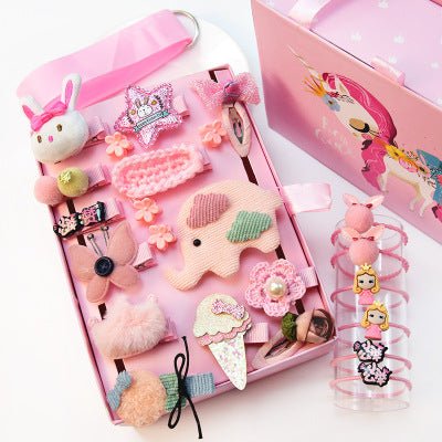 Korean Girl With Bangs Clip Baby Hairpin Does Not Hurt The Hair Princess Hair Accessories - Muhaab