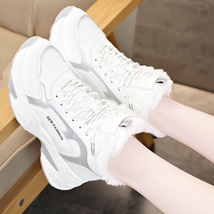 Korean Style All-match Sports Shoes Women Cotton Shoes - Muhaab