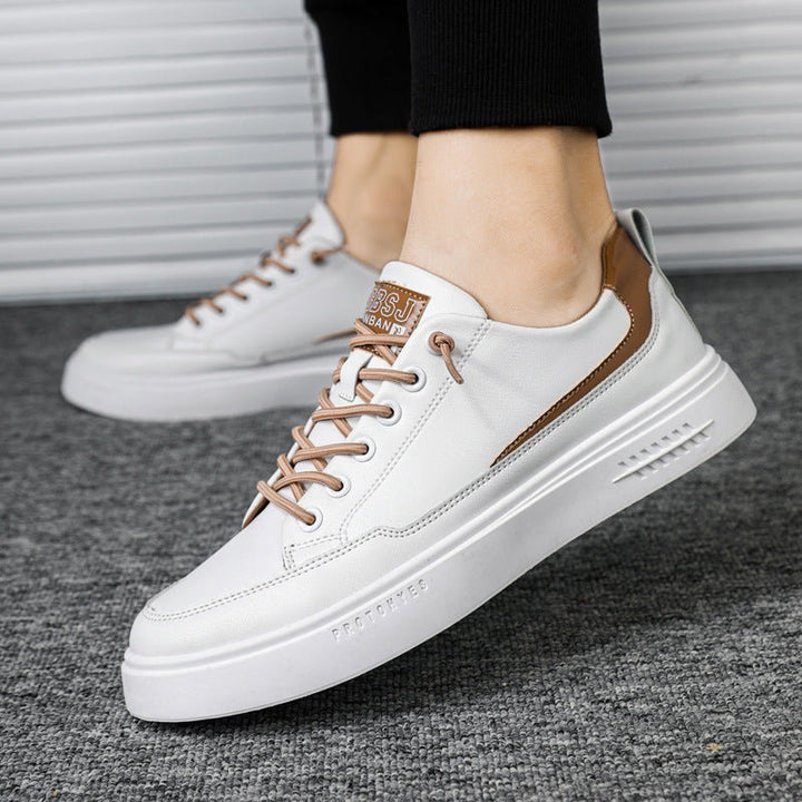 Korean Version Of The Trend Of All-match Breathable Sneakers With Foot Casual Shoes Men - Muhaab