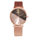 Korean Version Personality Two-color Splicing Ladies Quartz Watch - Muhaab