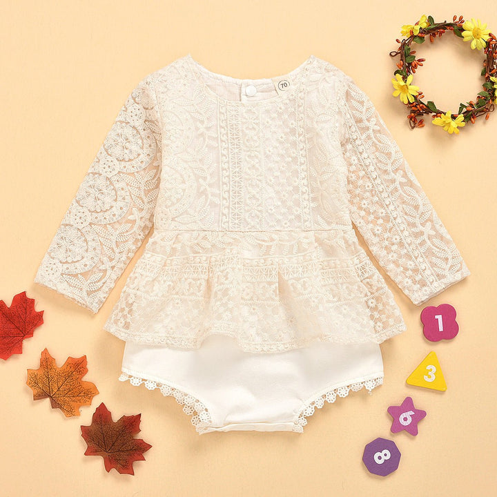 Lace baby jumpsuit - Muhaab