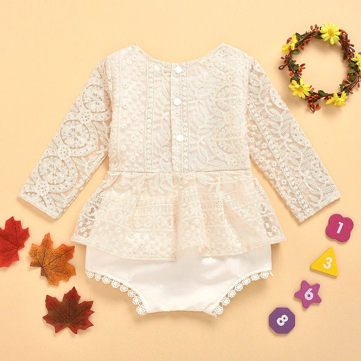 Lace baby jumpsuit - Muhaab