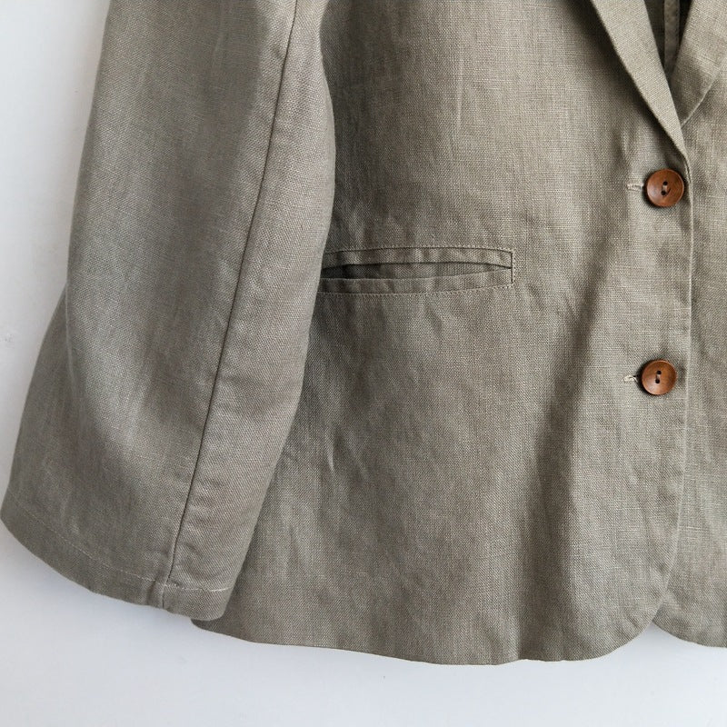 Ladies Fashion Linen Casual Professional Suits - Muhaab