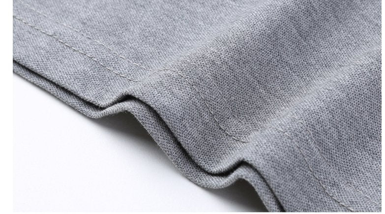 Lapel short sleeve T-shirt men - Muhaab