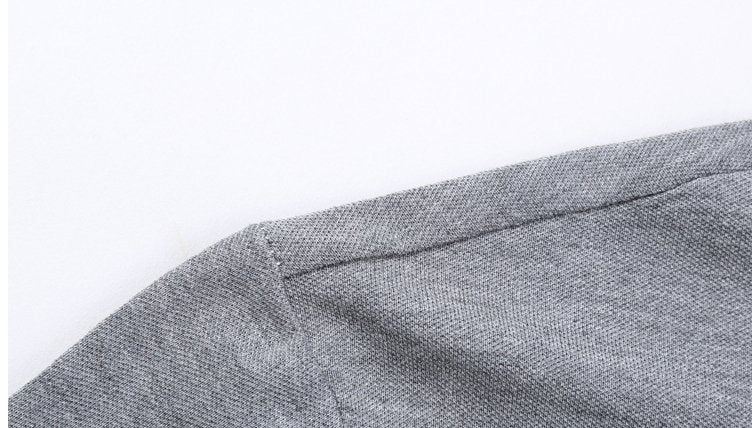 Lapel short sleeve T-shirt men - Muhaab