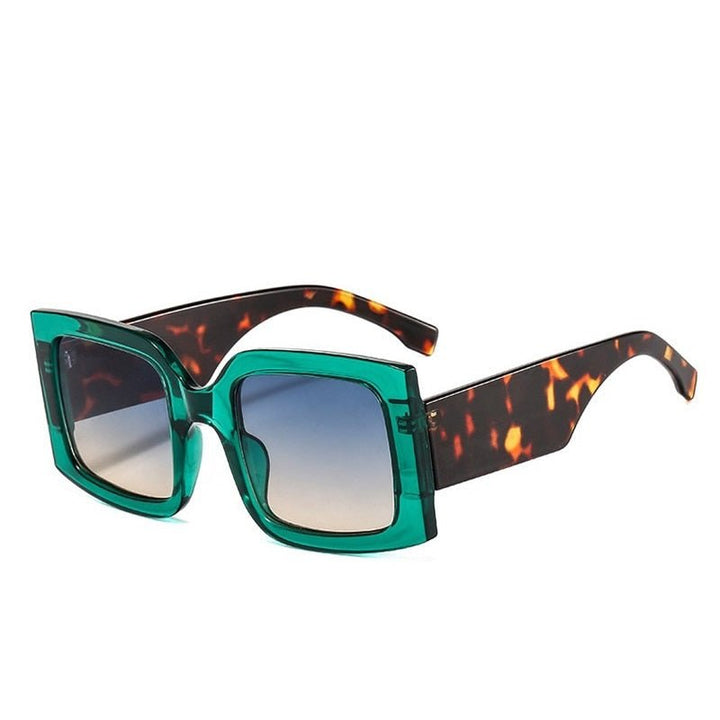 Large-frame colorful sunglasses for men and women - Muhaab