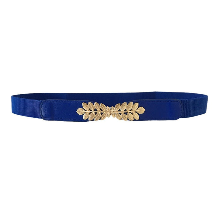 Leaf elastic elastic fashion all match belt - Muhaab