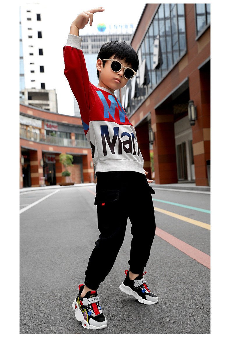 Leather Little Girls Running Shoes - Muhaab