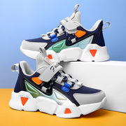 Leather Little Girls Running Shoes - Muhaab