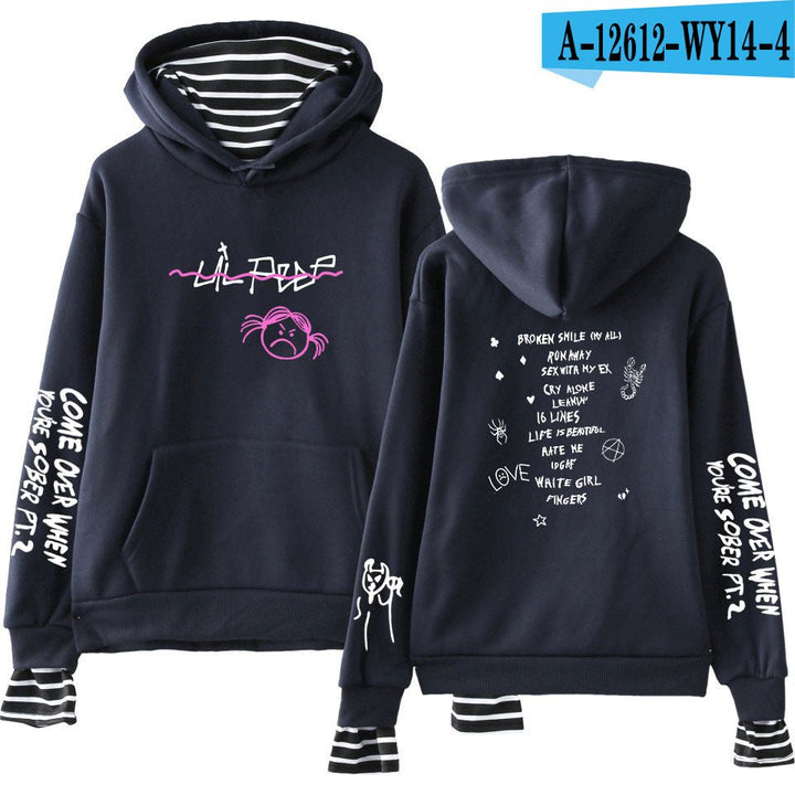 Lil Peep Hoodie Hellboy Men Women Hooded Pullover - Muhaab