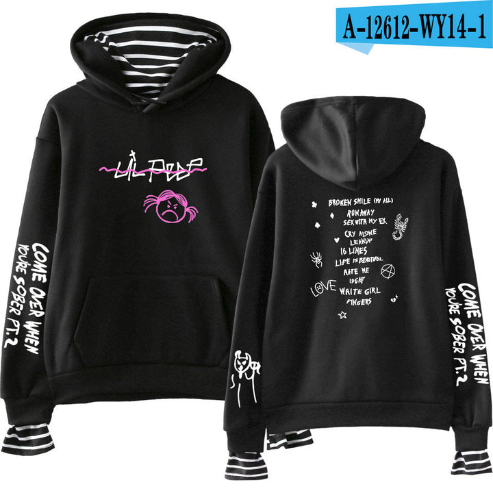 Lil Peep Hoodie Hellboy Men Women Hooded Pullover - Muhaab