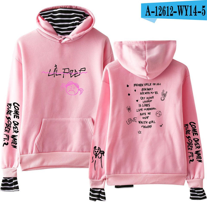 Lil Peep Hoodie Hellboy Men Women Hooded Pullover - Muhaab