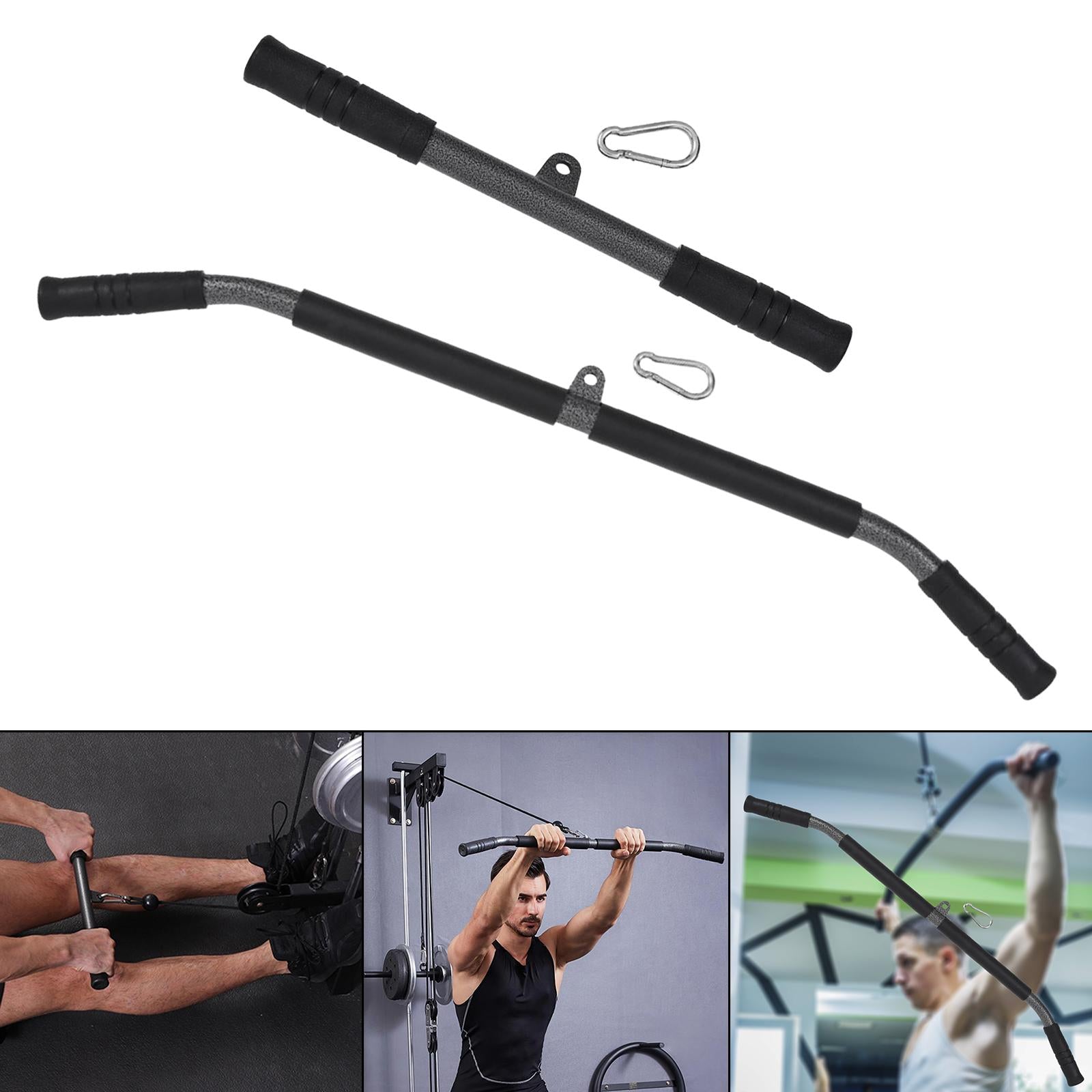 Long And Short High Pull Down Fitness Equipment Handle Accessories - Muhaab